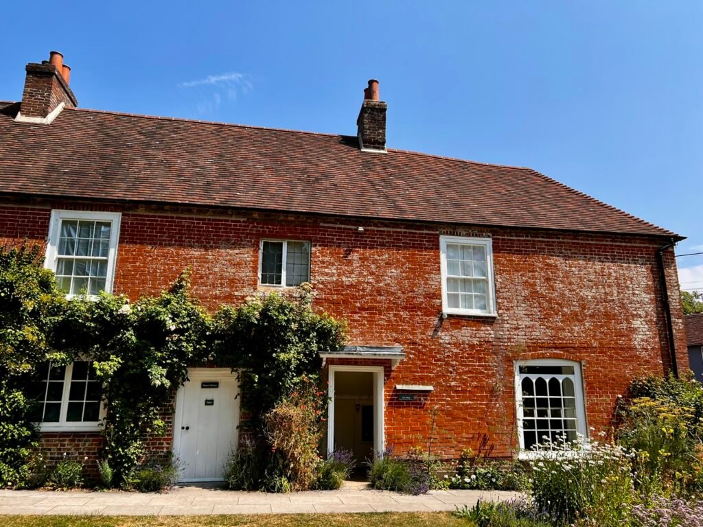 Jane Austen's House in Chawton during a visit to Chawton House and Jane Austen's House