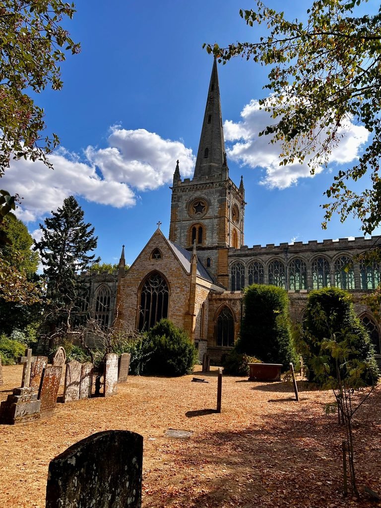 Holy Trinity Church beside the River Avon in Stratford-upon-Avon
