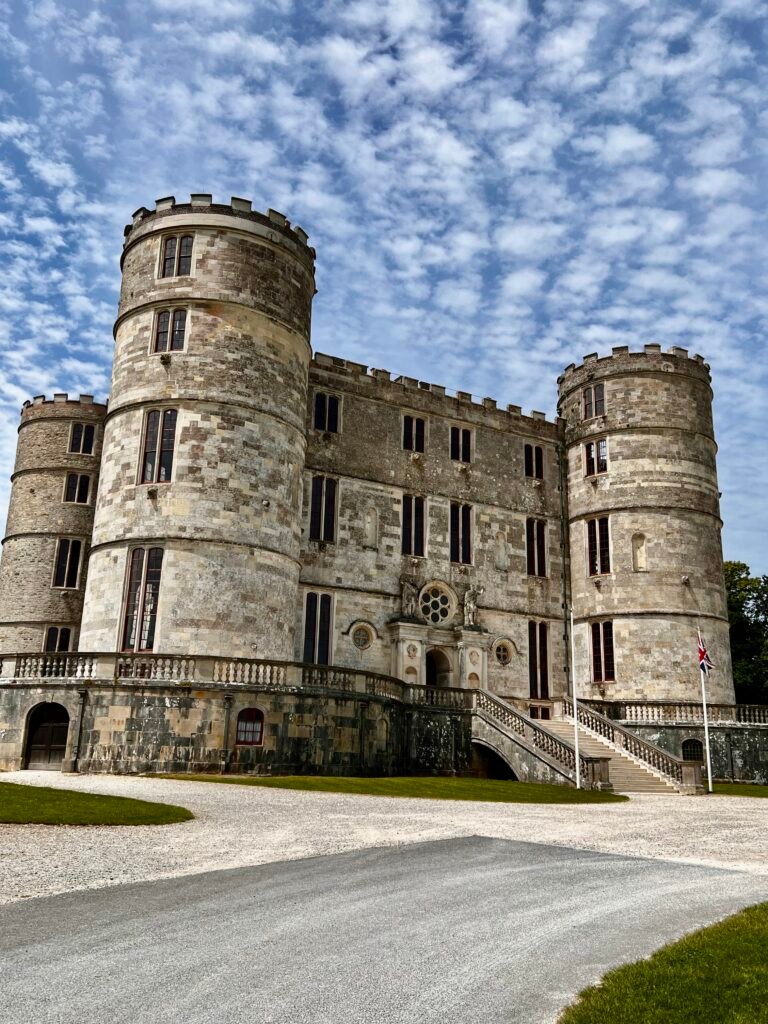 Historic Houses membership – Lulworth Castle in Dorset with its four round towers