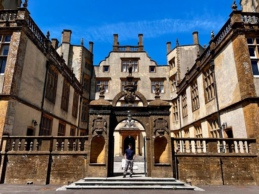 Joseph Jay at Sherborne Castle in Dorset